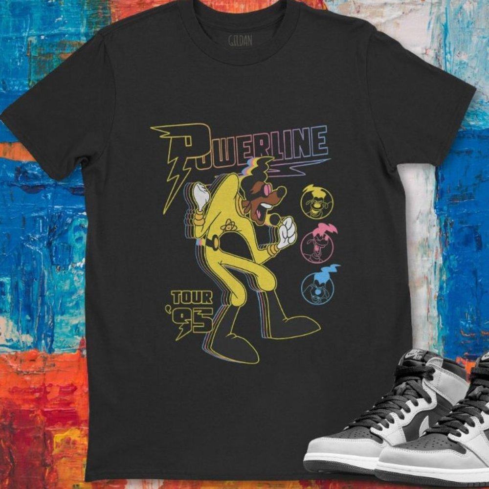 A Goofy Movie Powerline World Tour 1995 Funny Unisex Gift T-Shirt